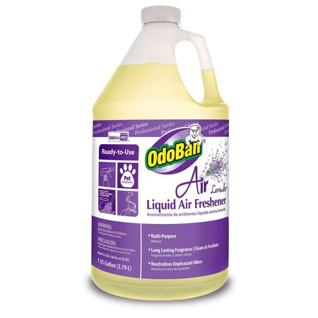 ODOBAN OdoBan Lavender Liquid Air Freshener Gallon 977562-G4